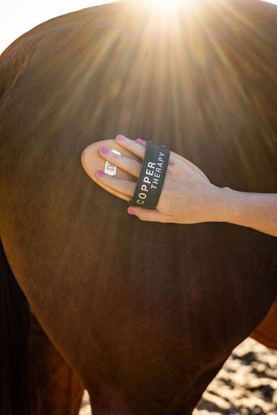  'Copper Therapy' Horse Grooming Body Brush