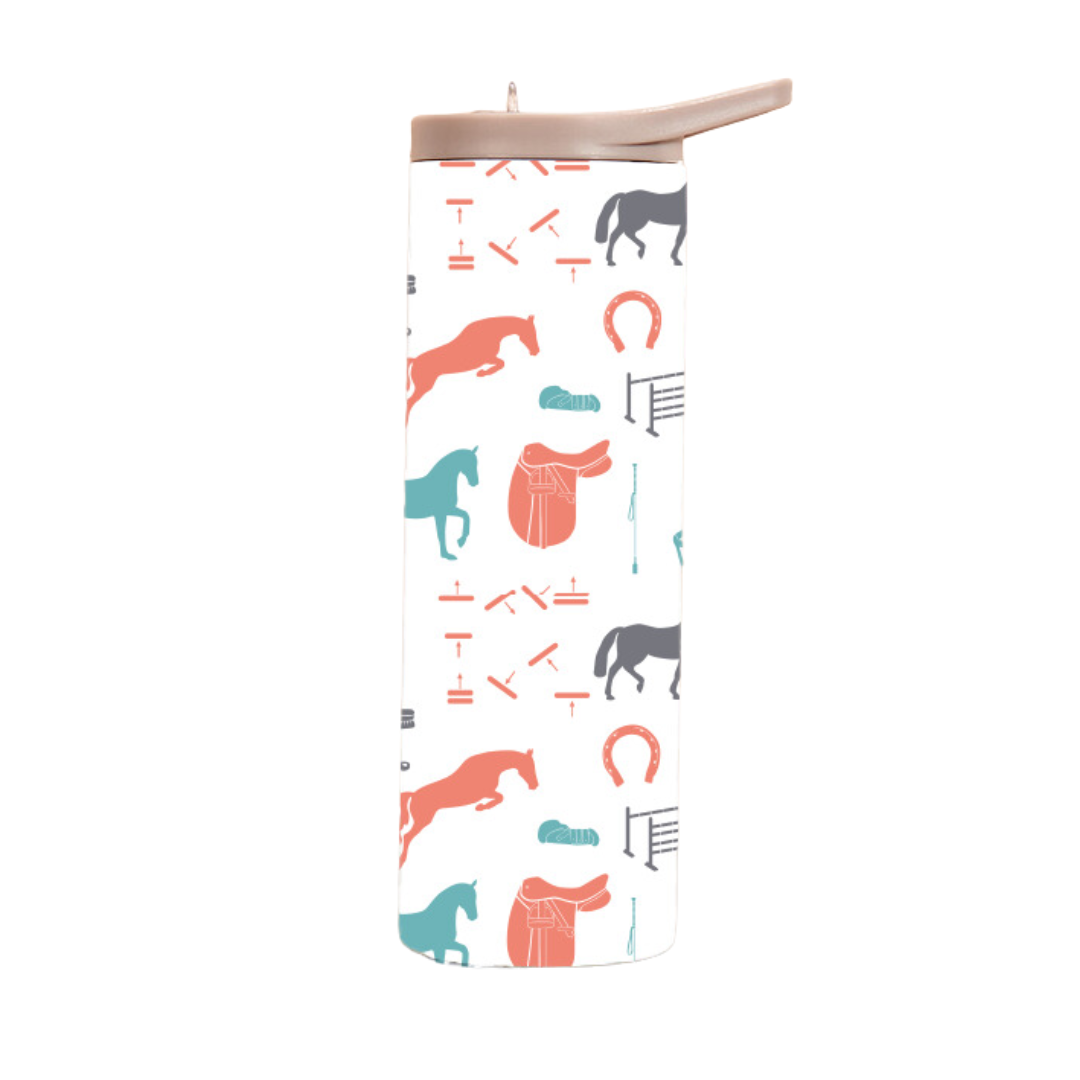 IPPICO | Equestrian Collage Drink Bottle