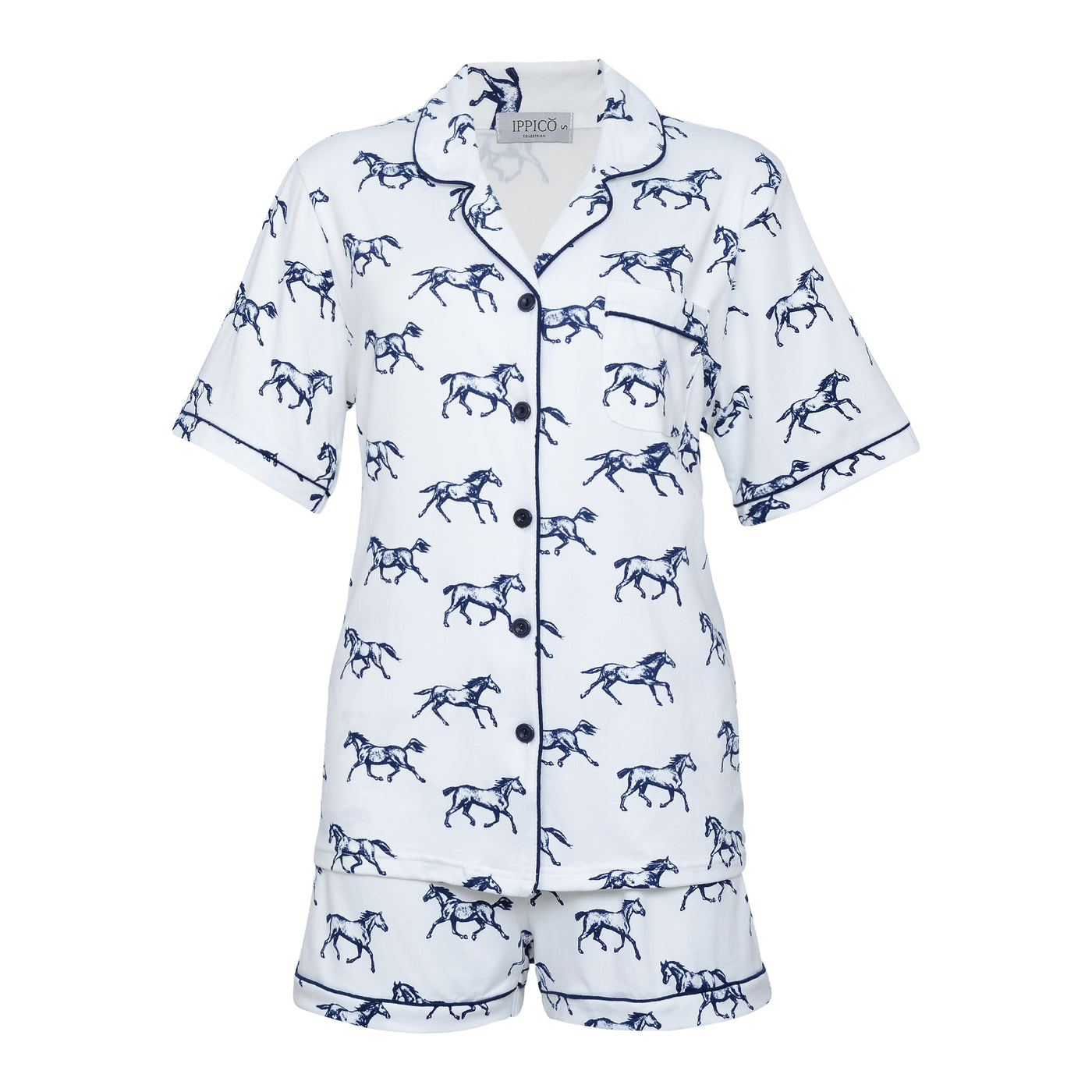 LoLetta | Women's Vintage Horse Print Pyjamas