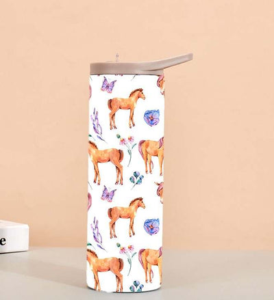 IPPICO | Horse and Foal Print Drink Bottle