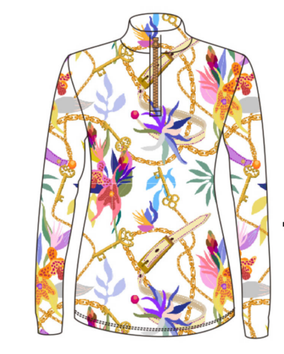 'Paradise' Amello Sun Shirt | Ippico Equestrian